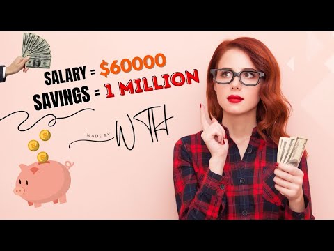 How to save M for retirement with a k yearly salary