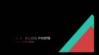 How to post a blog article on WordPress using Divi Update