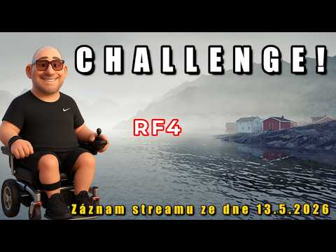 TROFEJNÍ REDFISH CHALLENGE… DÁ SE TO?! 😲 | RF4 Záznam streamu | 13.5.2026 #rf #fishing #рыбалка