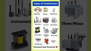 Types of Transformers. #electrical_and_electronics_engineering #electrical #electrical_engineering