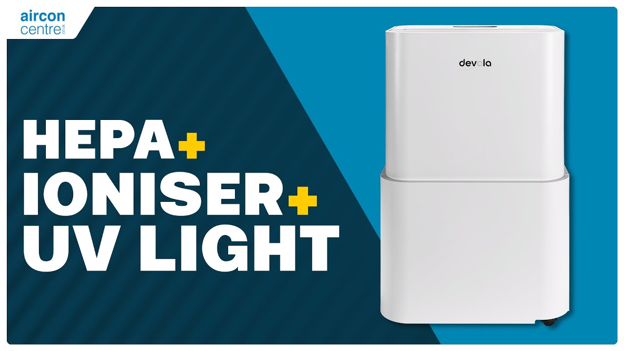 An AIR PURIFYING BEAST | Devola DVHA20L Dehumidifier/Air Purifier