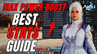 AION 2 Ultimate Stats Guide - How to Boost Your Character Power Fast