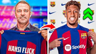 HANSI FLICK Rebuilds FC BARCELONA! 😍