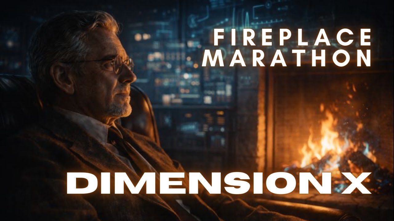 Sci Fi Fireplace - Dimension X | Classic Old Time Radio Restored