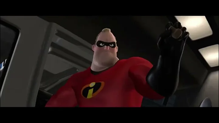 The incredibles - Mr. Incredible beats up the guards