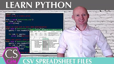 1: CSV FILES WITH PYTHON - AN INTRODUCTION: How to view, print and search for data in a CSV file.