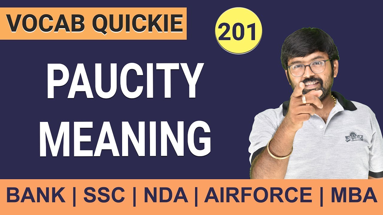 Paucity Meaning Learn English Grammar English Vocab English