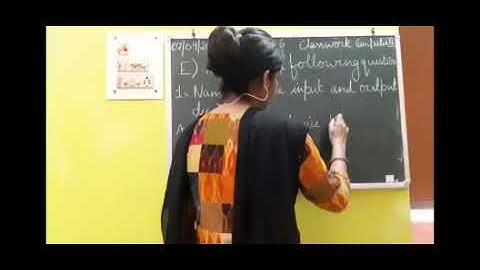 Class II Computer 07 09 2020 by Ms Poonam Singh