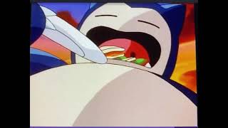 Pokémon: Snorlax eats Fruit Sandwiches