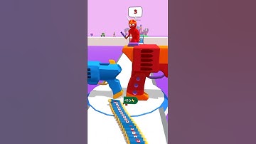 🔫 Bullet Stack 3D! Gameplay by uffgameplay #shorts #gaming #amongus #subscribe