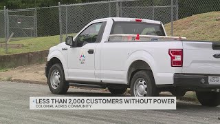 Less than 2,000 MLGW customers without power