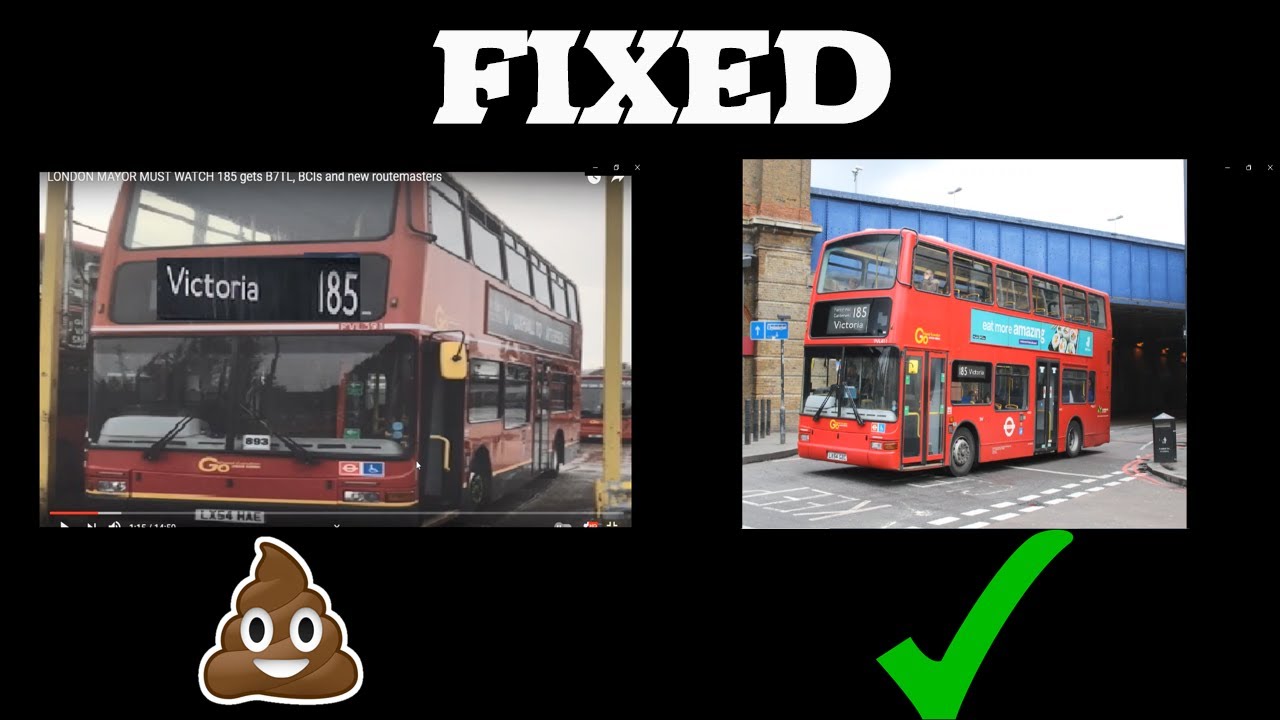 Fixing New Routemaster Fan's AWFUL 'Photoshops'