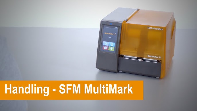 servitrice kompression hydrogen Weidmuller THM Multimark Electrical Label Printer - Unboxing, Setup & M-Print  Pro Software Training - YouTube