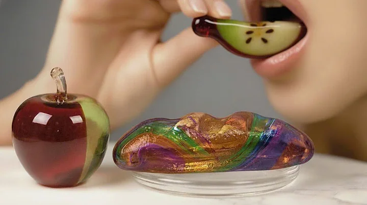 Glass Fries & Fast Food AI ASMR Eating Video | Oddly Satisfying