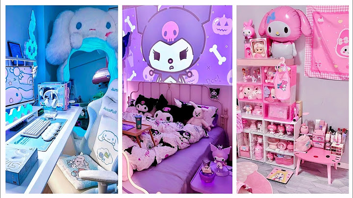Kuromi VS Cinnamoroll VS My Melody Өрөөний засал чимэглэл 💜💙Sanrio унтлагын өрөө засах санаанууд #cindyasmr