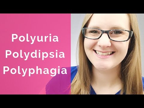 POLYURIA POLYDIPSIA POLYPHAGIA