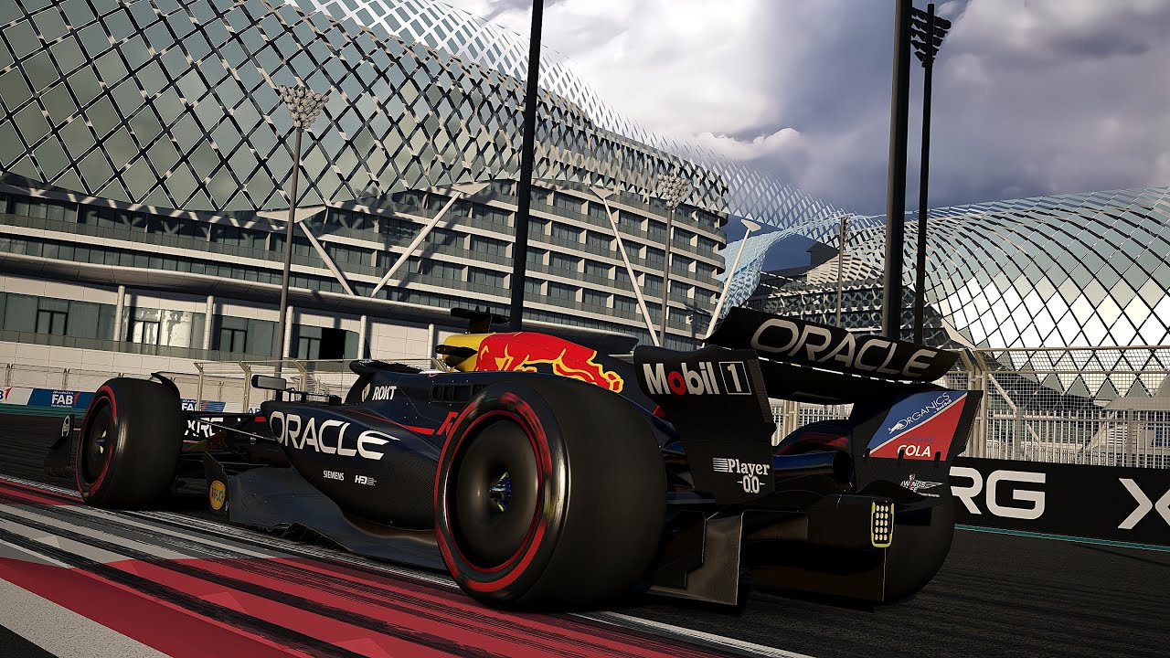 RB20 at Yas Marina Emirates 