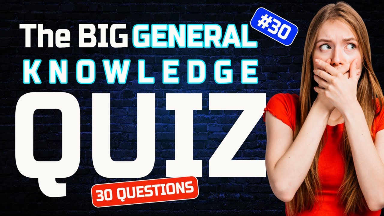 General Knowledge Trivia Quiz Part 30 🧠| Questions and Answers Everyone ...