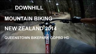 Downhill Mountain Biking - New Zealand 2014 - Queenstown Bike Park Chesty!