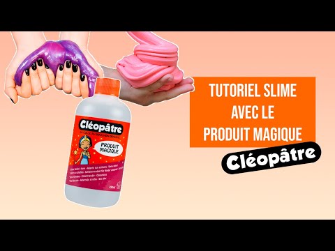 Colles Cléopâtre pour fabriquer son Slime 