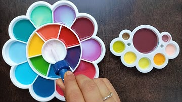 #Colormixing 66 / You Won’t Believe These Colors Came from Just 4! Satisfying Color Mixing