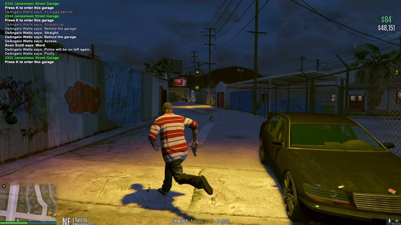 GTA:W..A night in Rancho - YouTube