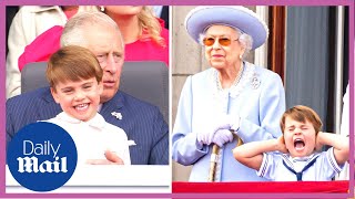 Prince Louis Funny Moments From Queens Platinum Jubilee To Royal Tantrum