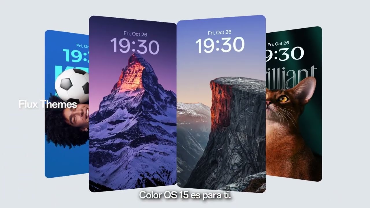 Exprésate con Flux Themes en ColorOS 15: Opciones infinitas para todos