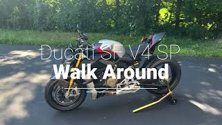 2022 Ducati Streetfighter V4SP Walk Around