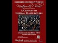 Capture de la vidéo Shepherd University Masterworks Concert Spring 2023 "A Century Of German Masterworks"