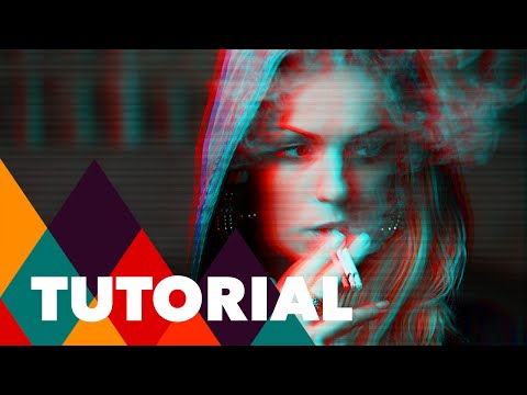 Retro VHS or Hologram effect in Gimp