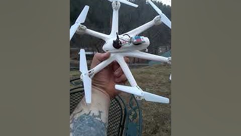 Eachine TX06 Testing on MJX X600 Hexacopter