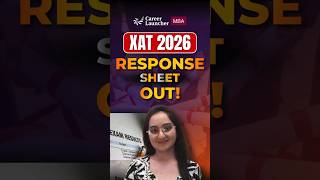XAT 2026: Response Sheet Released | Check Your Answers Now! CL MBA #xat2026 #shorts