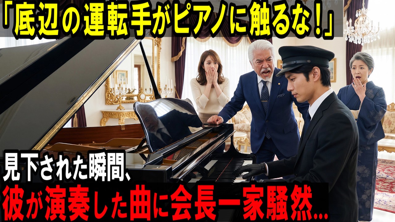 「お前のようなものが近づいていいものではない」——私は、会長の怒号と共に、その日のうちにクビを宣告された。触ってもいないのに。ただ、その部屋のピアノの前に立っていただけで。...