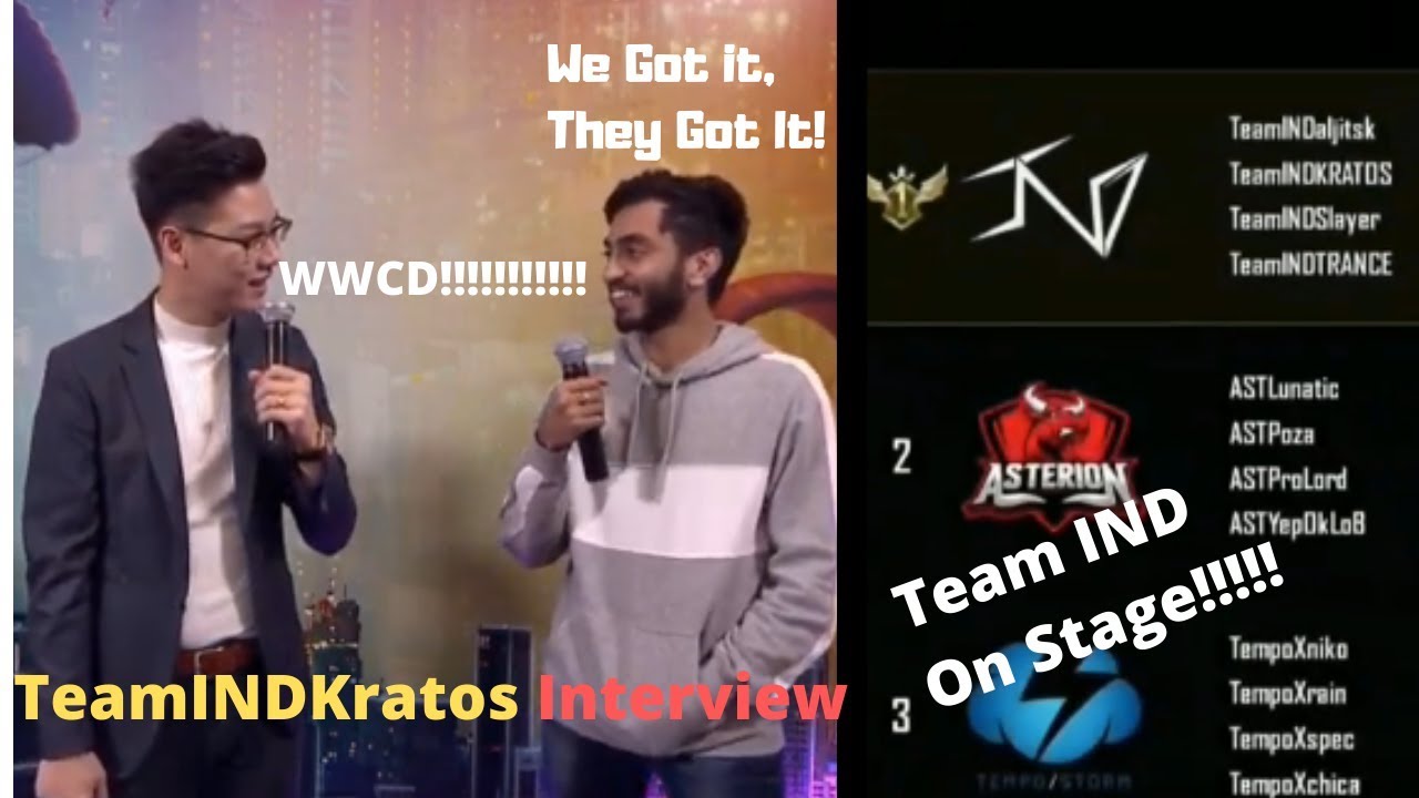 Team IND Kratos On Stage Interview | PMCO Prelims |