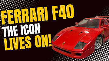 Why the Ferrari F40 Is Still the Greatest Supercar Ever Made!