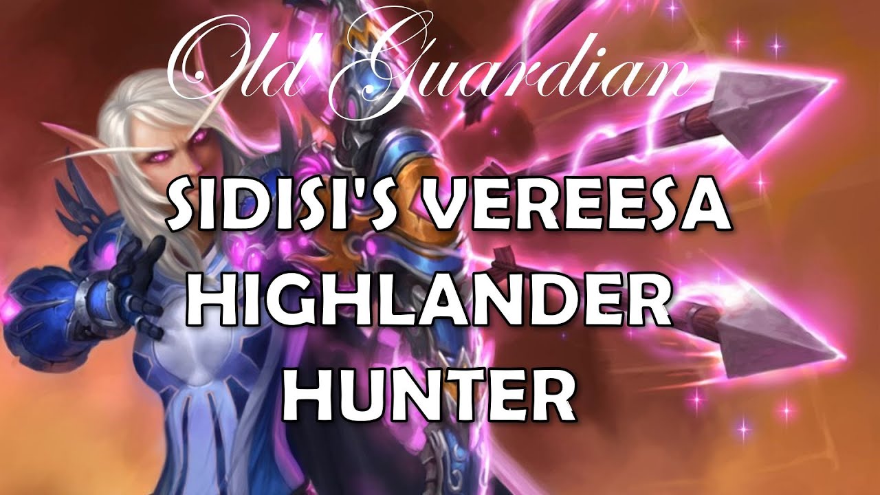 Sidisi's Vereesa Highlander Hunter (Hearthstone Ashes of Outland deck and gameplay)