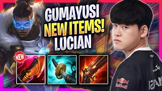 GUMAYUSI SHOWS HOW INSANE IS LUCIAN WITH NEW ITEMS! - T1 Gumayusi Plays Lucian ADC vs Ezreal!