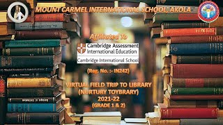 Virtual Field Trip to Library (Nurtury Toybrary) - Grade 1 & 2