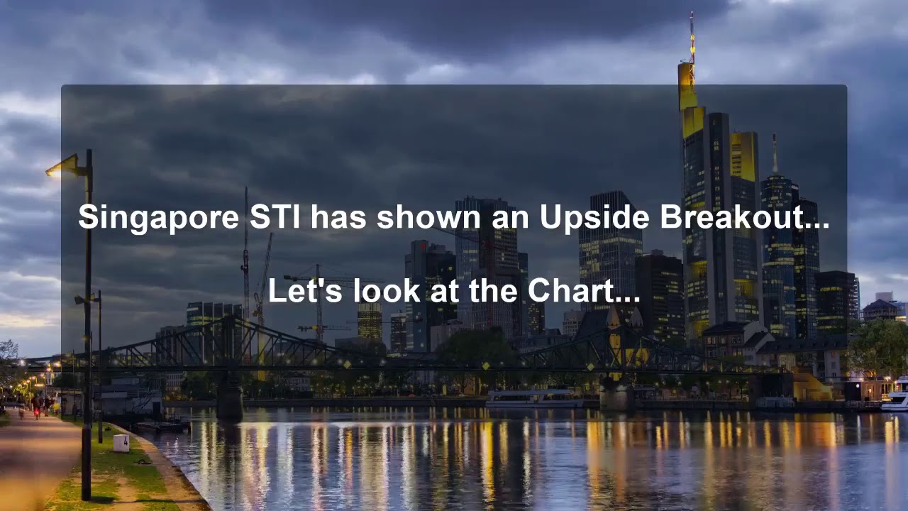 Singapore Straits Times Index - Upside Breakout