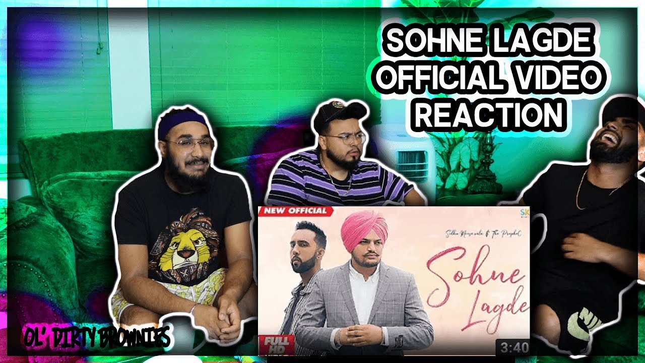 Sohne Lagde Official Video Sidhu Moose Wala Ft The PropheC REACTION 