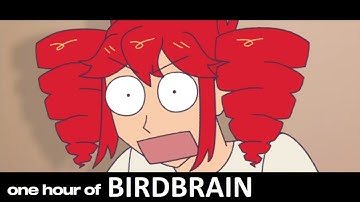 1 hour of BIRDBRAIN! Credits go to @JamiePaigeIRL  and Kasane Teto!