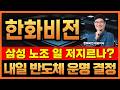 🔔[한화비전] 내일 삼성 노조 00 예정일! 오늘 자기 전에 기도 한번 씩..