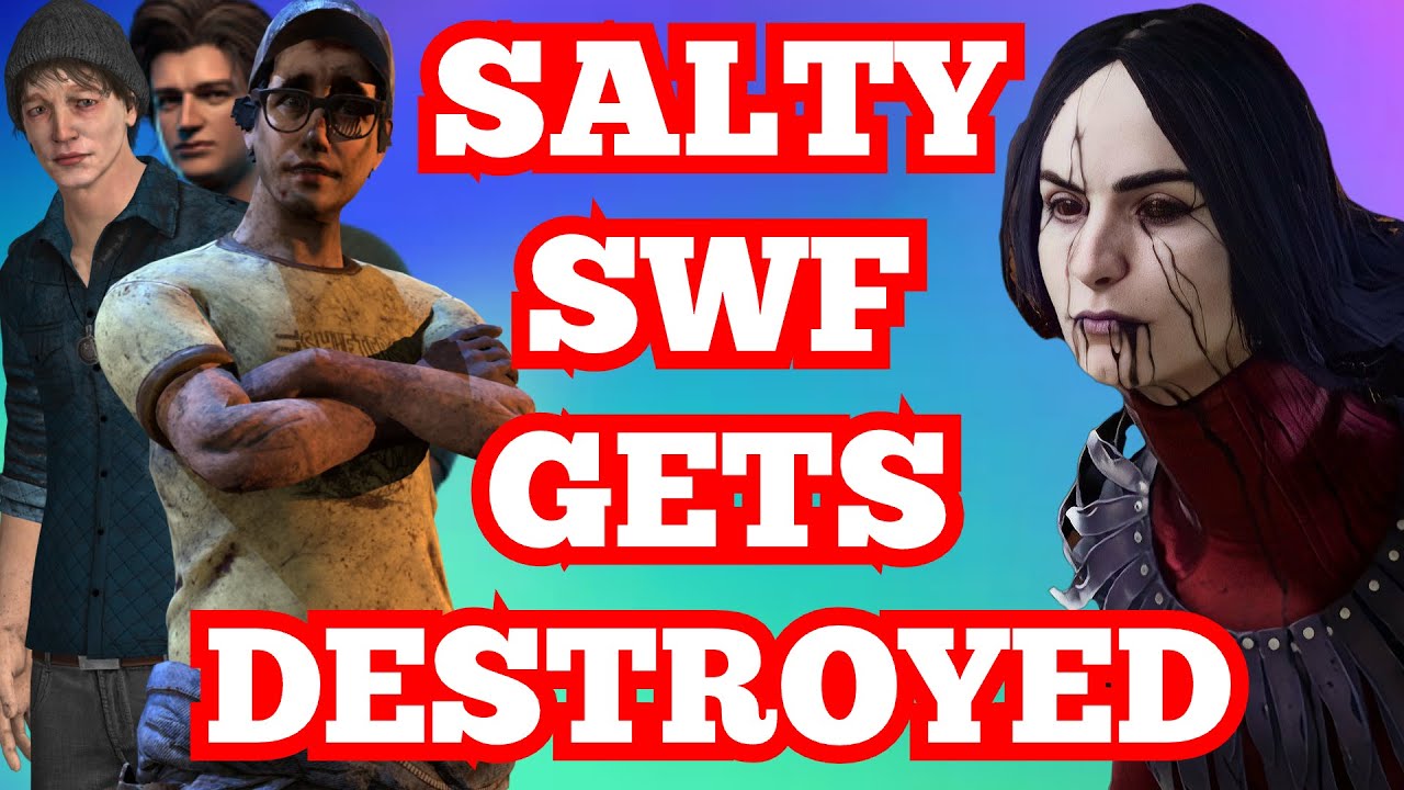 DESTROYING SALTY SWF WITH THE ARTIST | Dead By Daylight Killer PTB ...