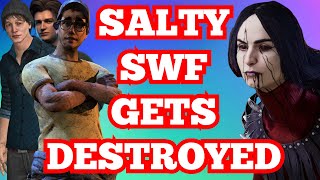 DESTROYING SALTY SWF WITH THE ARTIST |  Dead By Daylight Killer PTB Gameplay