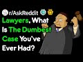 Lawyers, What's The Dumbest Case You've Had? (r/AskReddit)