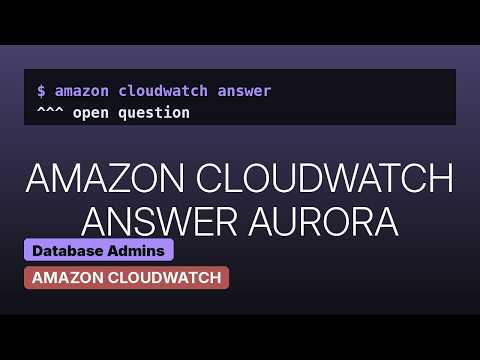 Databases: How can we publish Aurora (Postgres compatible) logs to Cloudwatch?