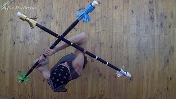 Double Contact Staff - Staff on Staff Contact - Trap to Trap (Top)