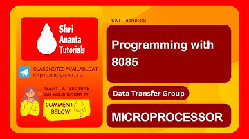 Programming with 8085 Microprocessor #8085microprocessor #8085programming #electronicsengineering