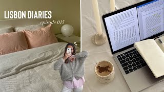 LISBON DIARIES 015: sunday routine, university work e hauls | biasacosta